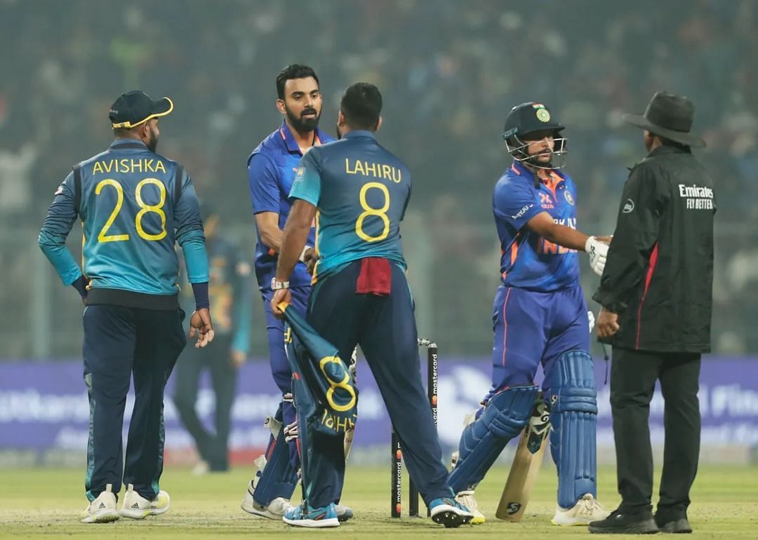 India won their 95th ODI against Sri Lanka [Pic Credit: BCCI]