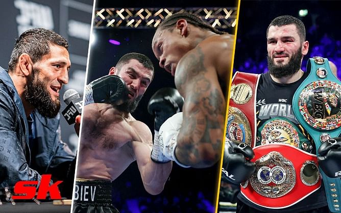 Khamzat Chimaev has words of praise for undefeated Artur Beterbiev after successful title defense