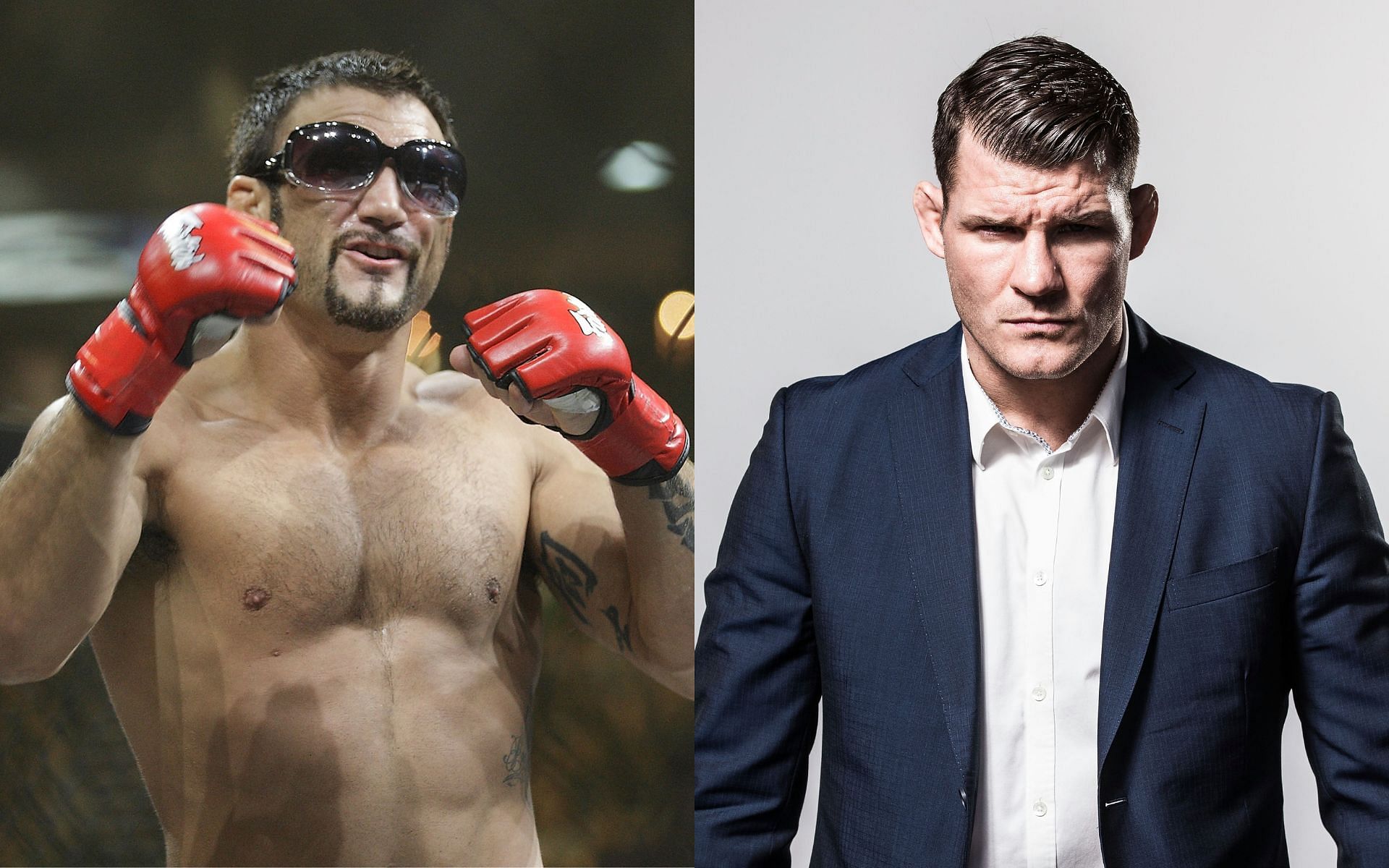 Phil Baroni (left) Michael Bisping (right)