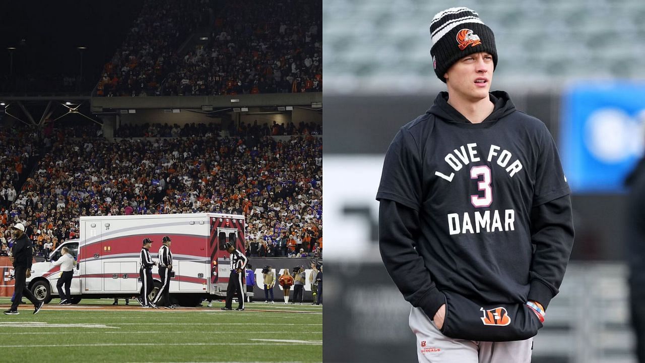 Video of Joe Burrow Warming Up After Damar Hamlin Collapse Sparks Debate