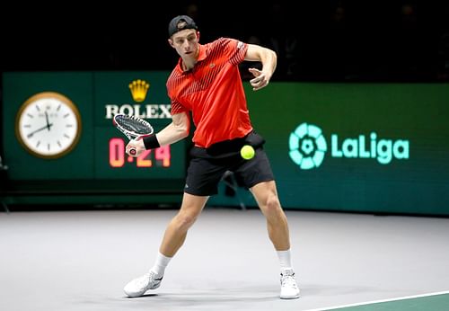 Tallon Griekspoor faced Andy Murray at the 2019 Davis Cup.