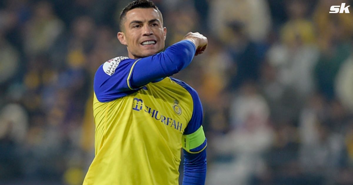 Cristiano Ronaldo jubliant after first win in Al-Nassr colors.
