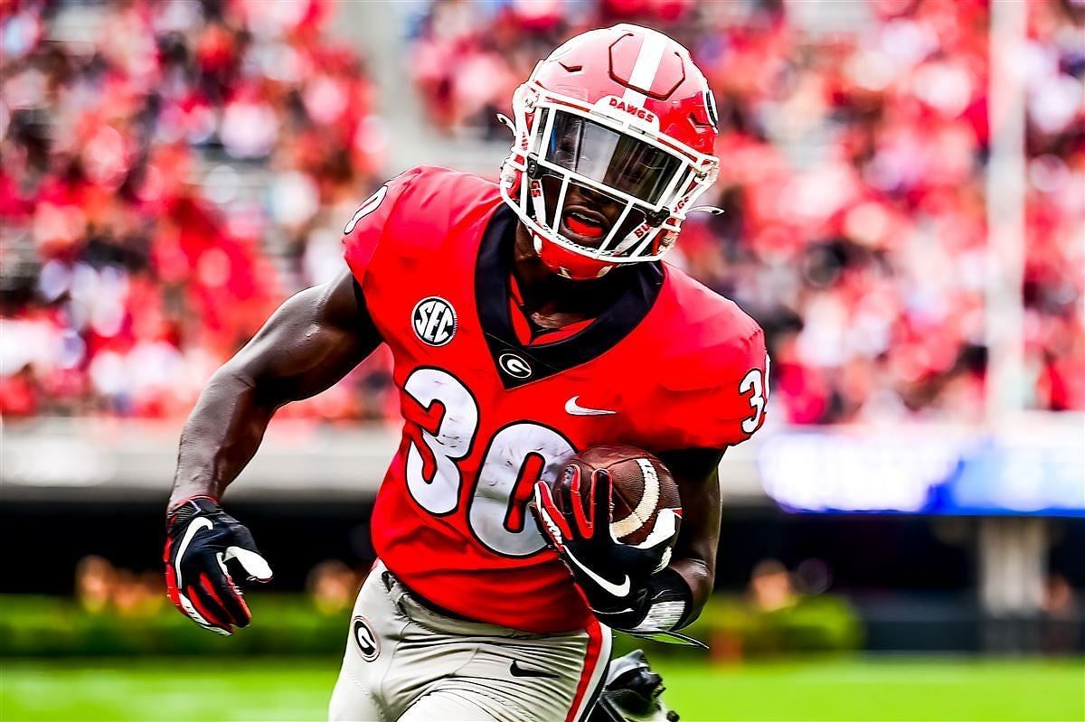 Georgia Bulldogs RB Daijun Edwards