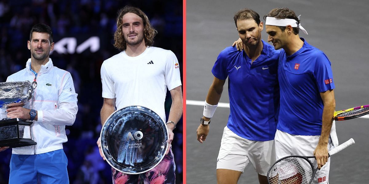 Stefanos Tsitsipas on Djokovic, Federer and Nadal