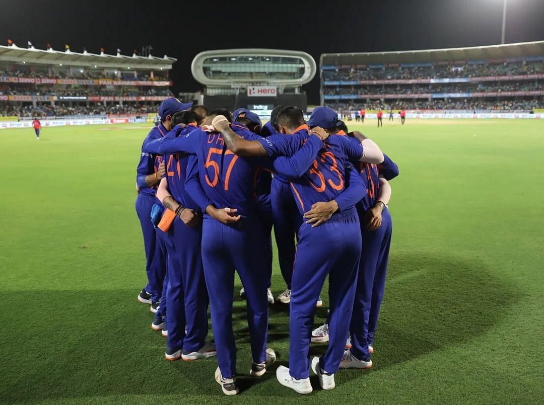 India won their last T20I in Rajkot [Pic Credit: BCCI]
