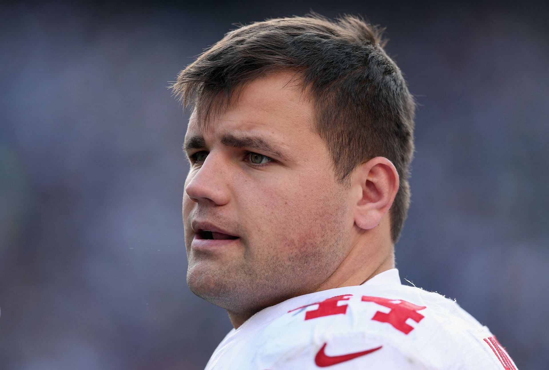 Peyton Hillis at the New York Giants v San Diego Chargers game