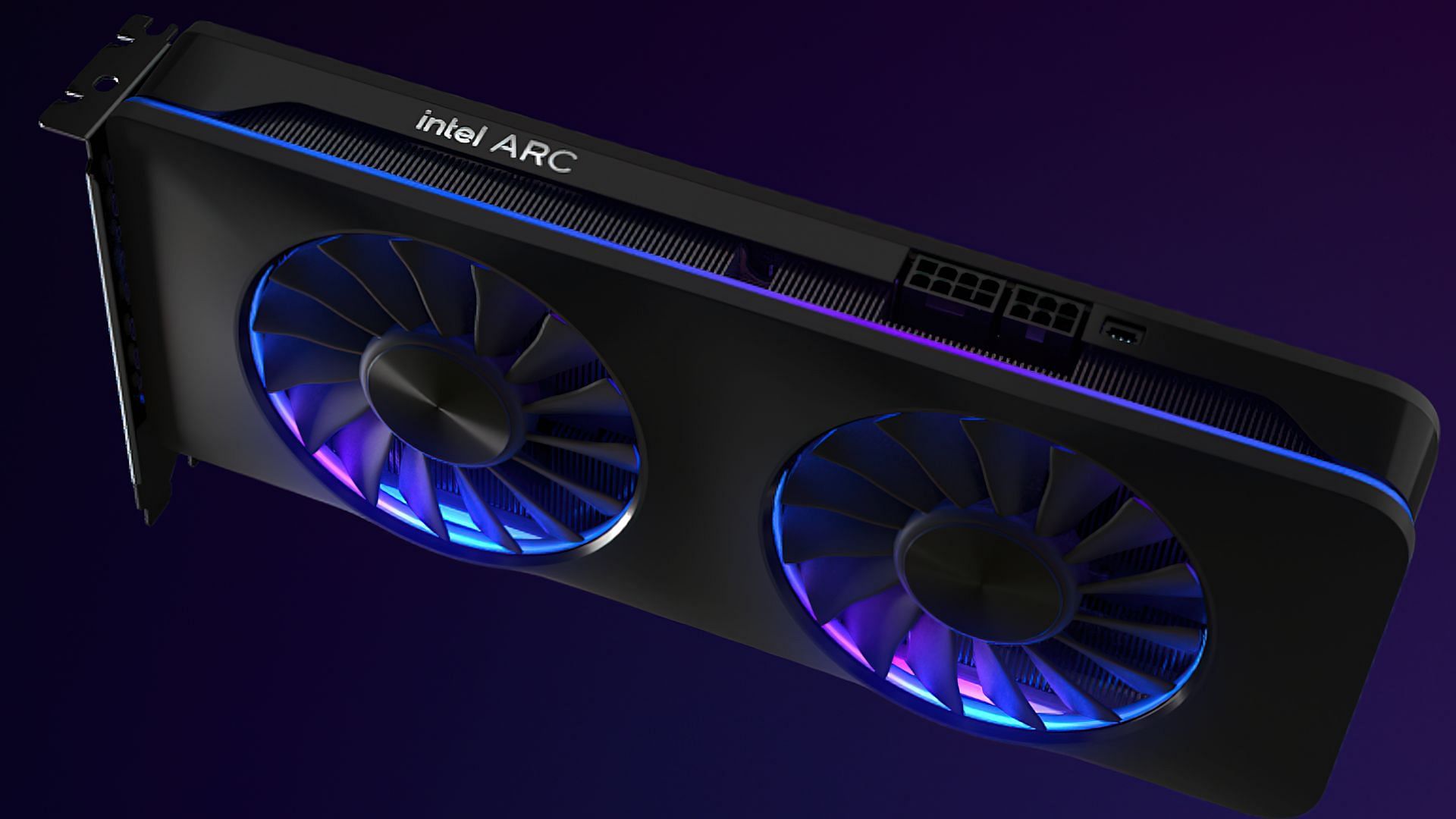 The Intel Arc A770 16GB GPU (Image via Intel)