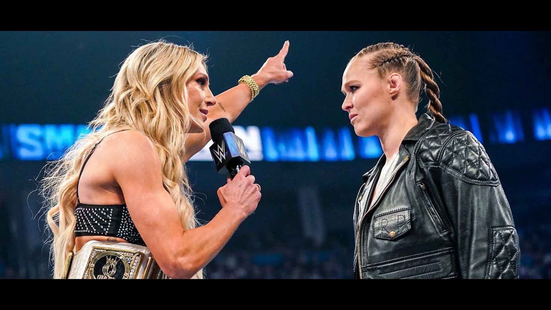 Charlotte Flair and Ronda Rousey began their WWE rivalry back in 2018