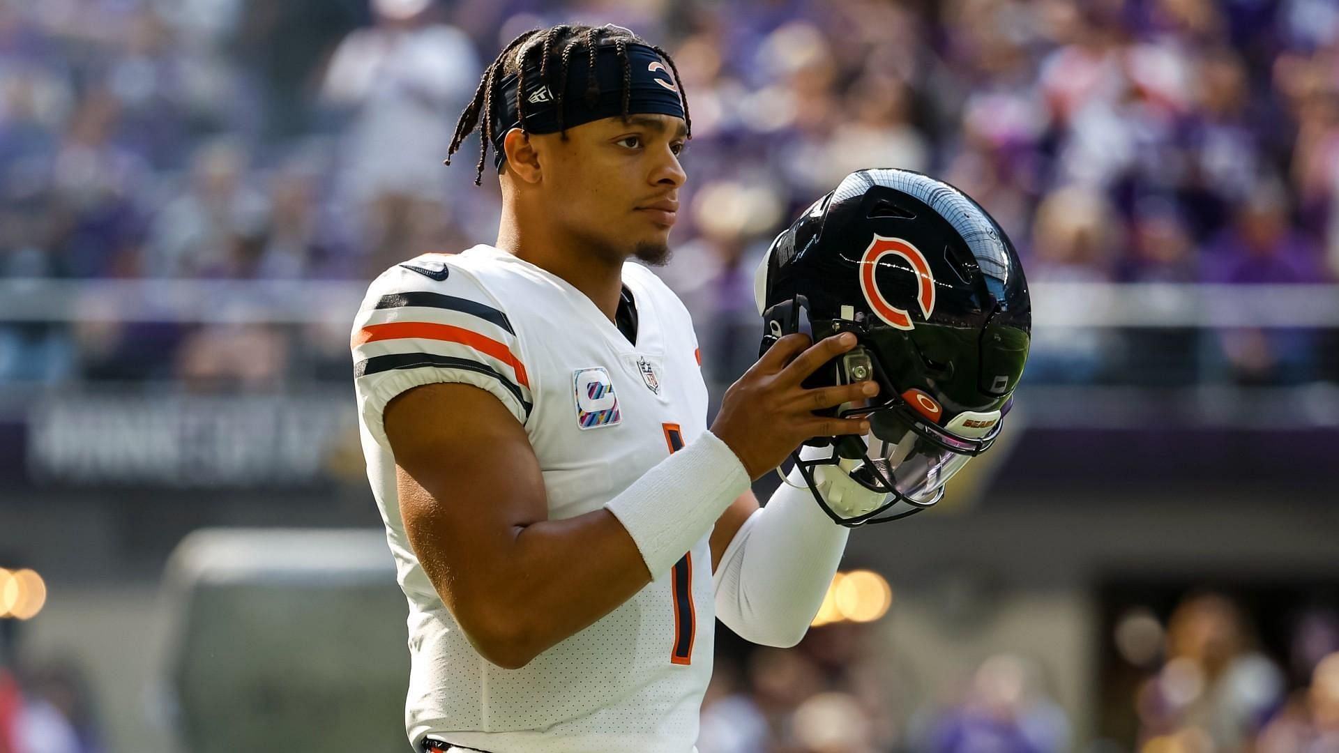 Bears QB Nathan Peterman to start, Justin Fields out Sunday vs