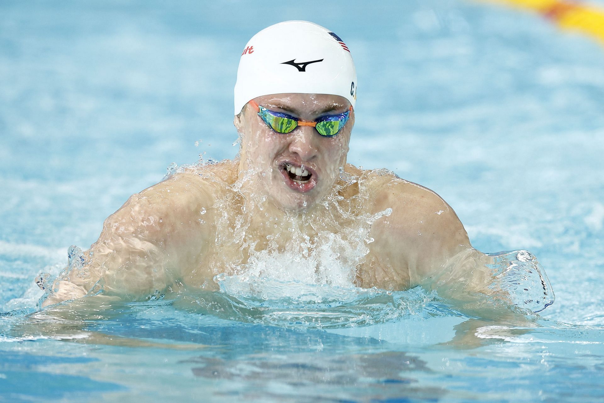 Carson Foster at the 2022 FINA World Short Course Swimming Championships
