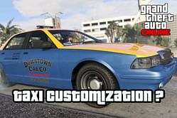 Fact Check: Can players customize the Taxi in GTA Online?