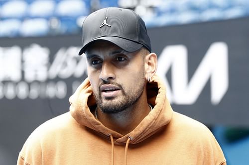 Nick Kyrgios pictured at the South East Melbourne Phoenix Media Opportunity.