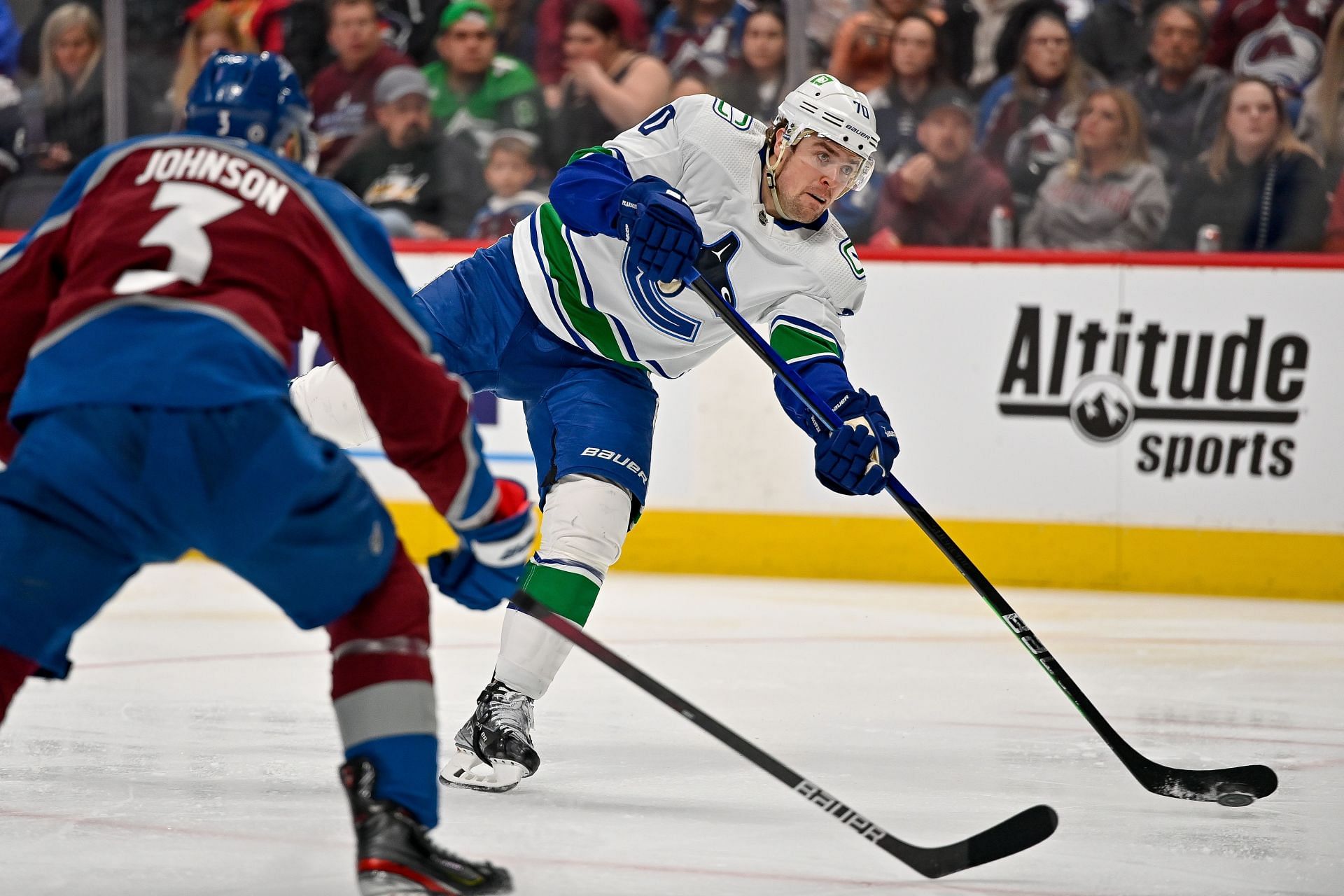 Vancouver Canucks v Colorado Avalanche