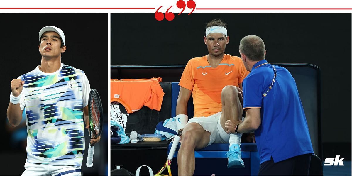 McDonald upset defending champ Rafael Nadal in Melbourne.