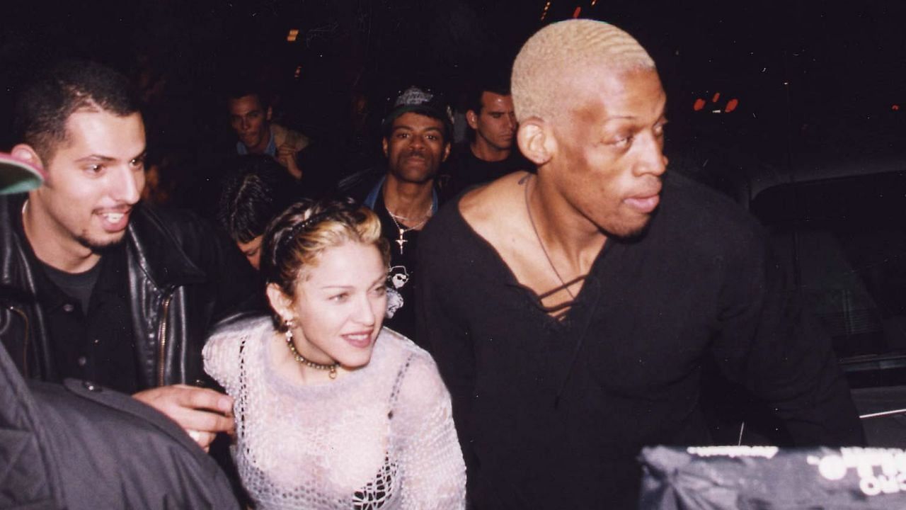 American Singer Madonna and NBA Legend Dennis Rodman