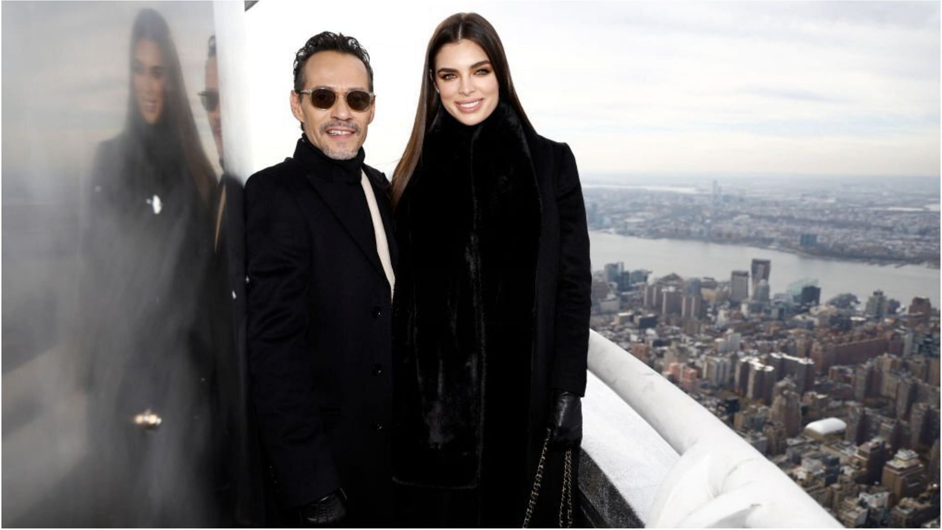 Marc Anthony and Nadia Ferreira recently tied the knot (Image via John Lamparski/Getty Images)