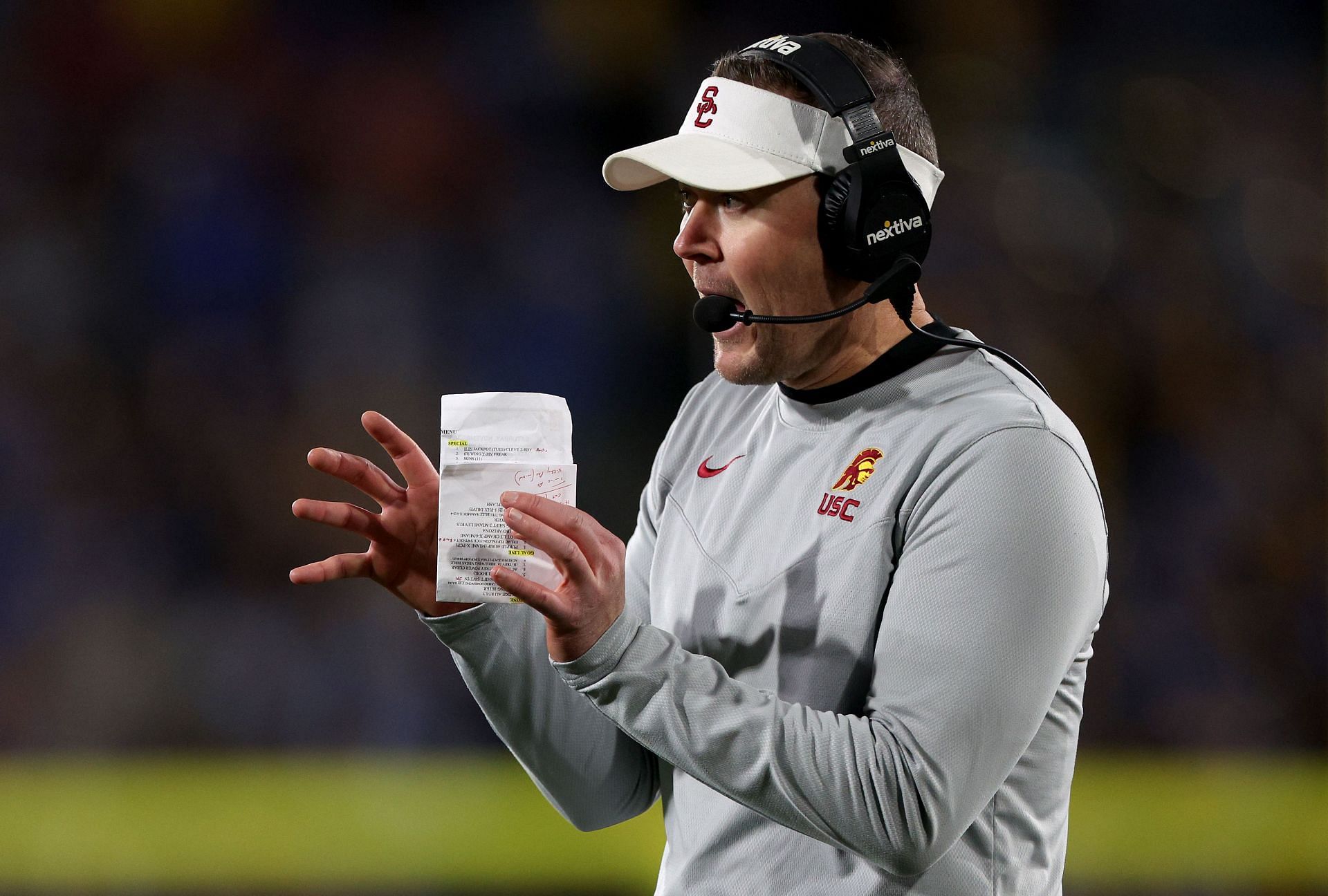 USC coach Lincoln Riley grapples with balancing family, football