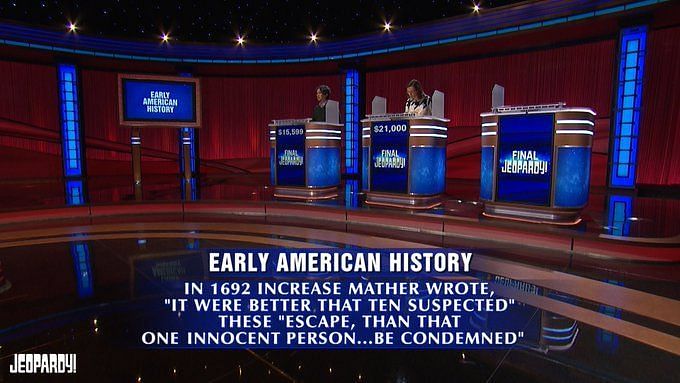 Today’s Final Jeopardy! answer: Thursday, January 19, 2023