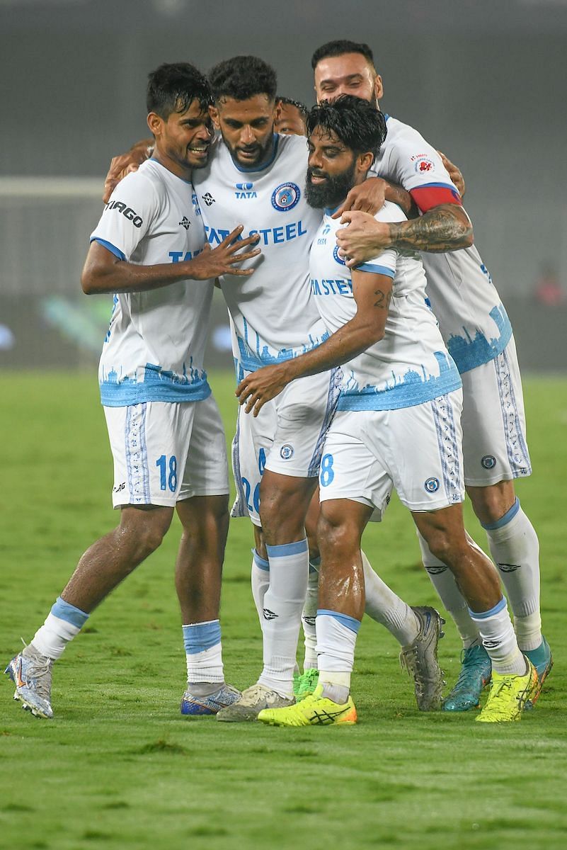 Germanpreet provided the cross for Ritwik&#039;s goal. (Image courtesy: ISL Media)