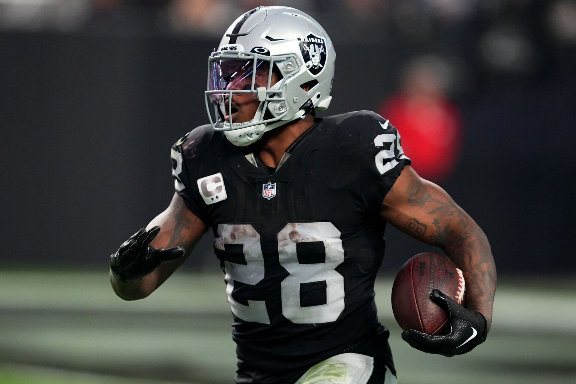 NFL Regular Season - Josh Jacobs for the Las Vegas Raiders