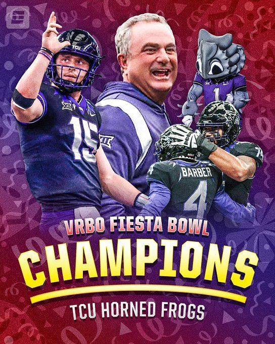 No. 2 Michigan and No. 3 TCU to Face Off in 2022 College Football Playoff  Semifinal at the Vrbo Fiesta Bowl - Fiesta Bowl