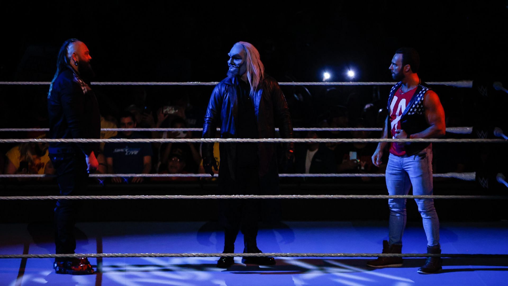 Uncle Howdy, Bray Wyatt, and LA Knight