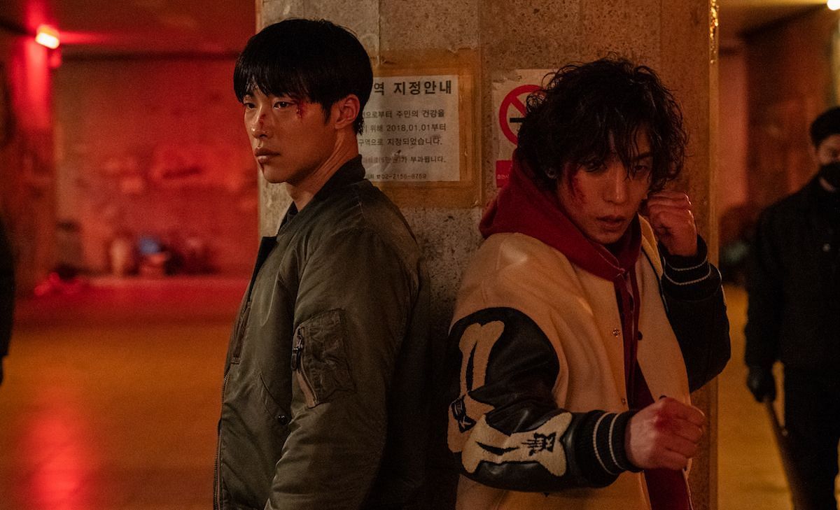 Do-hwan and Lee Sang-yi will play frenemies in Bloodhounds (Image via Netflix)