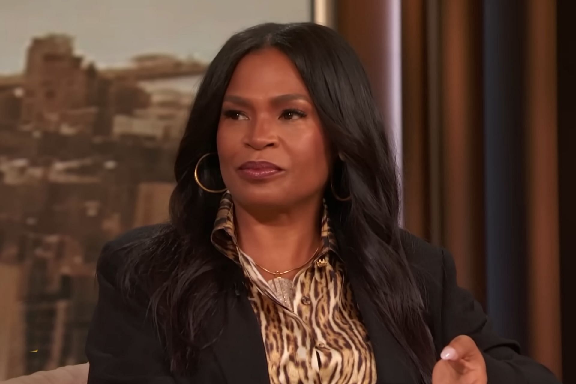 Nia Long opened up about dating on The Drew Barrymore show (Image via YouTube/ The Drew Barrymore Show)