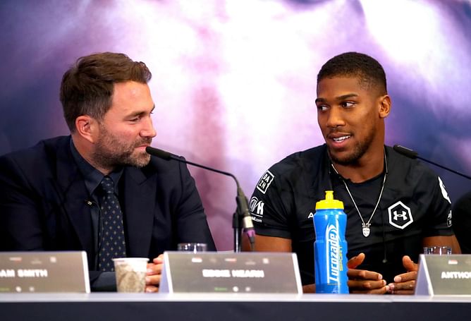 Anthony Joshua's 2023 plan revealed by Eddie Hearn