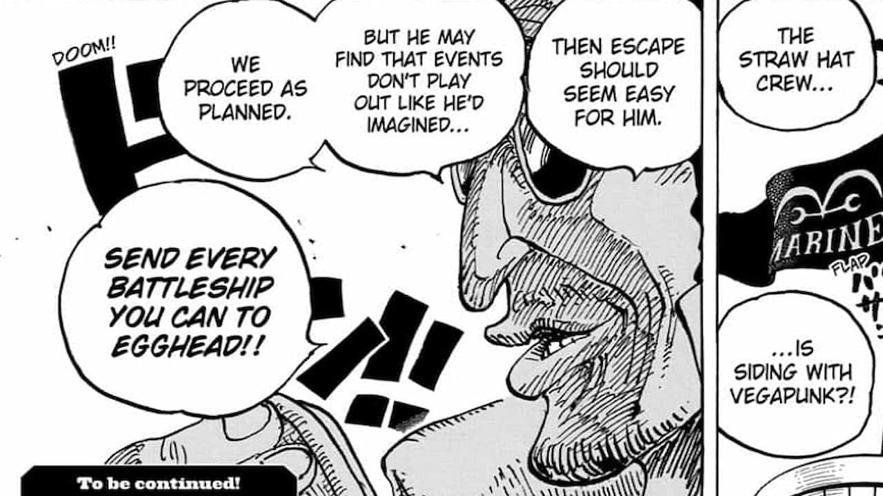 Kizaru in One Piece chapter 1072 (Image via Eiichiro Oda)