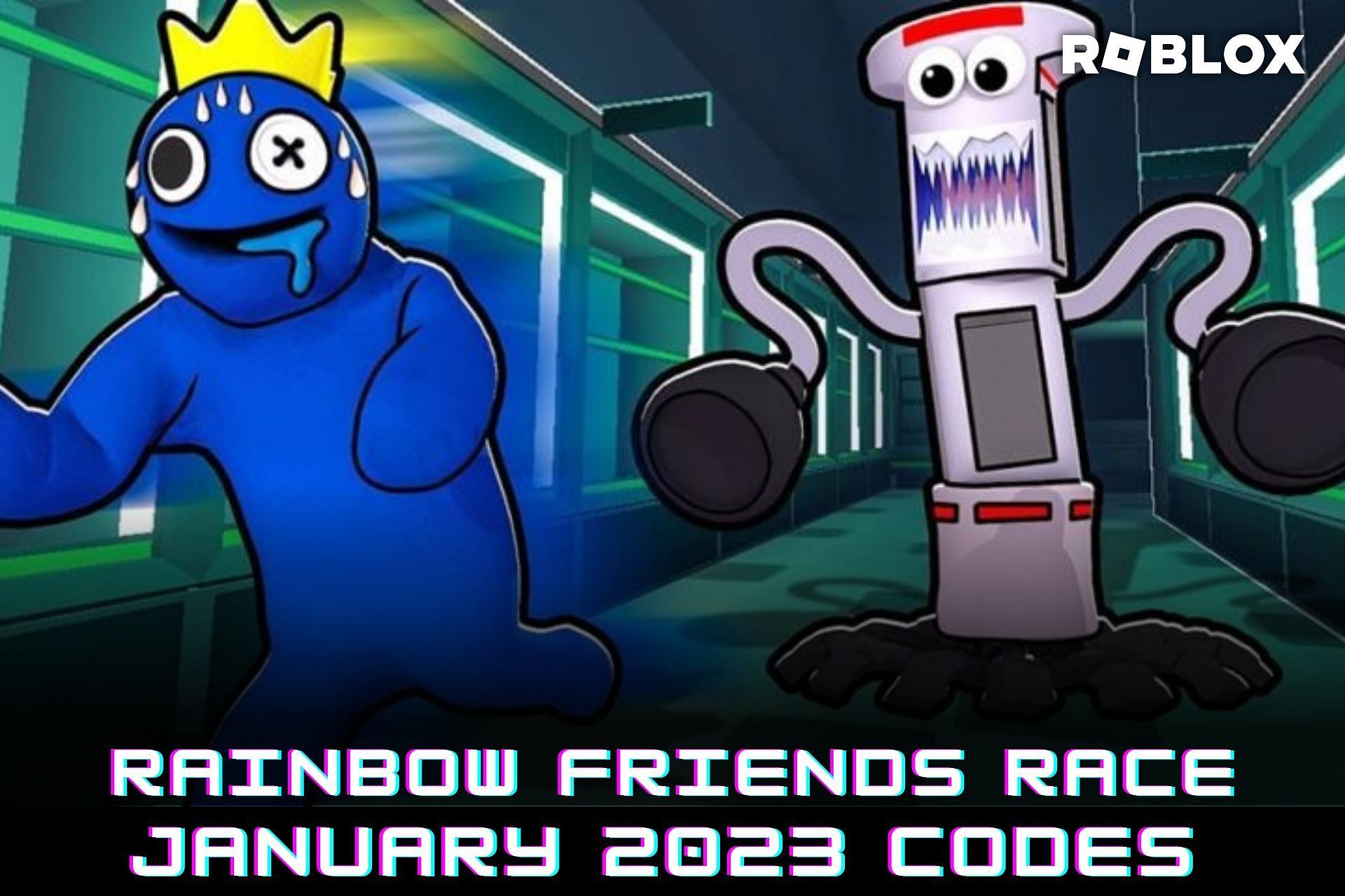 Roblox Rainbow Friends Race codes for January 2023 Free wins