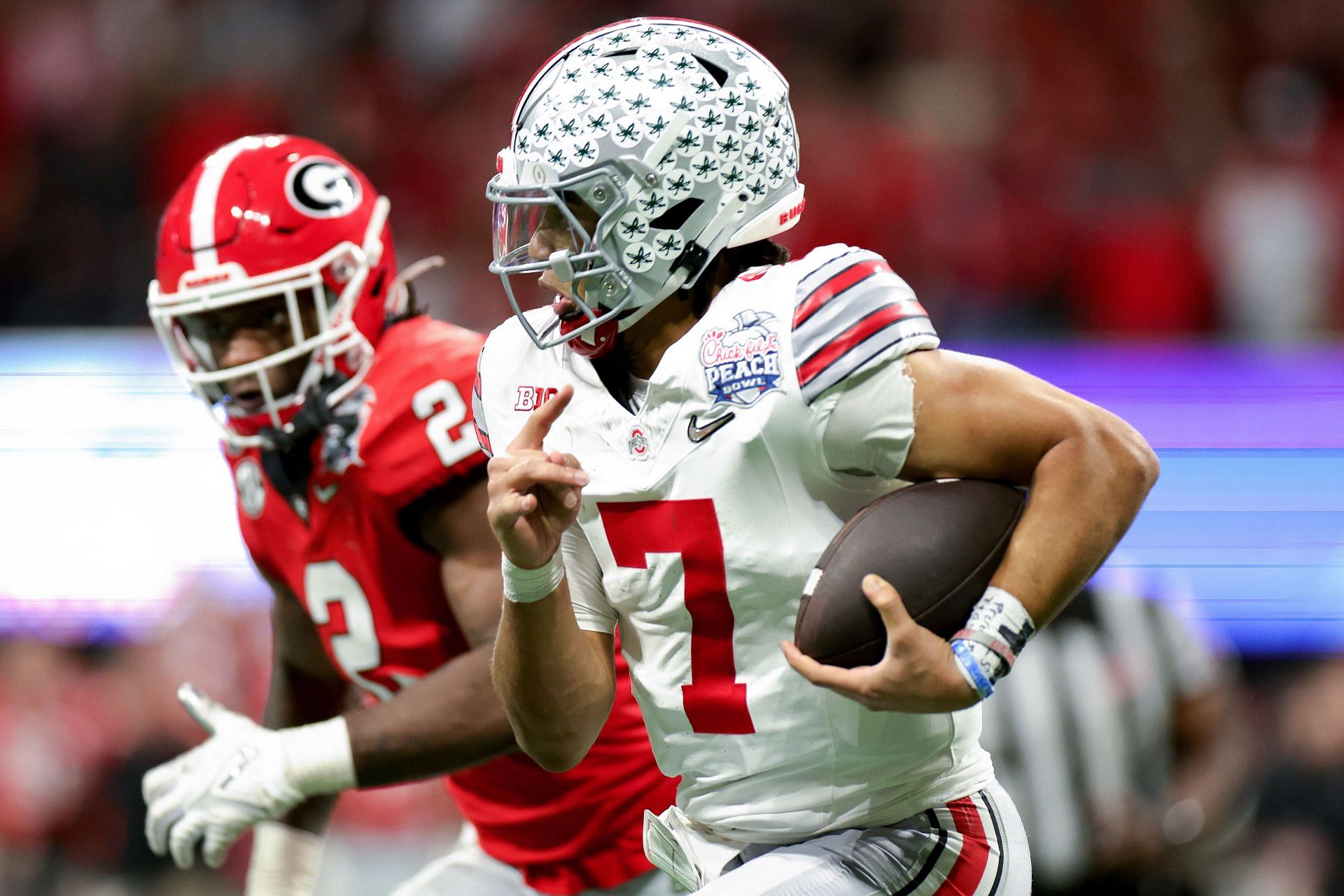 The Draft Network on X: With the third pick in @Brentley12's 2023 NFL Mock  Draft 2.0, Ohio State QB C.J. Stroud headed to Atlanta 