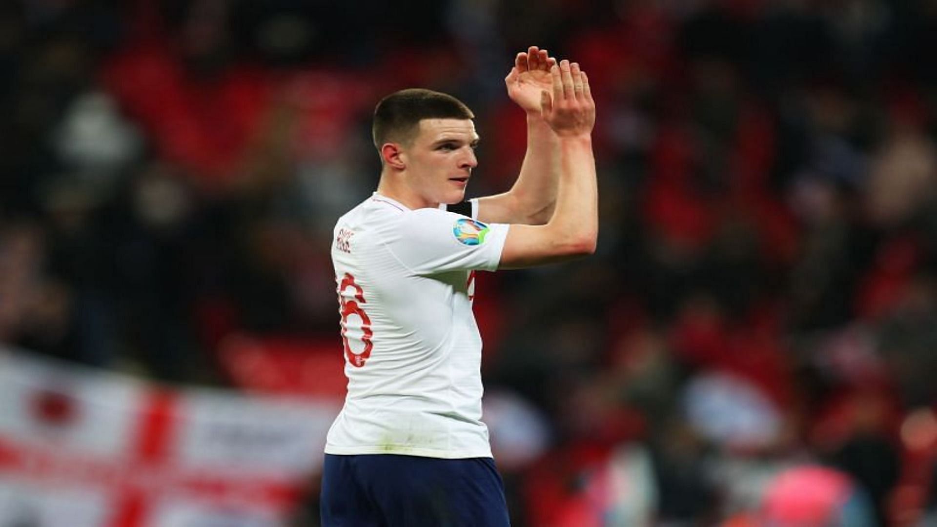 Declan Rice has become one of England manager Gareth Southgate&#039;s most important players. nter caption Jermaine Jones tussles it out for the ball