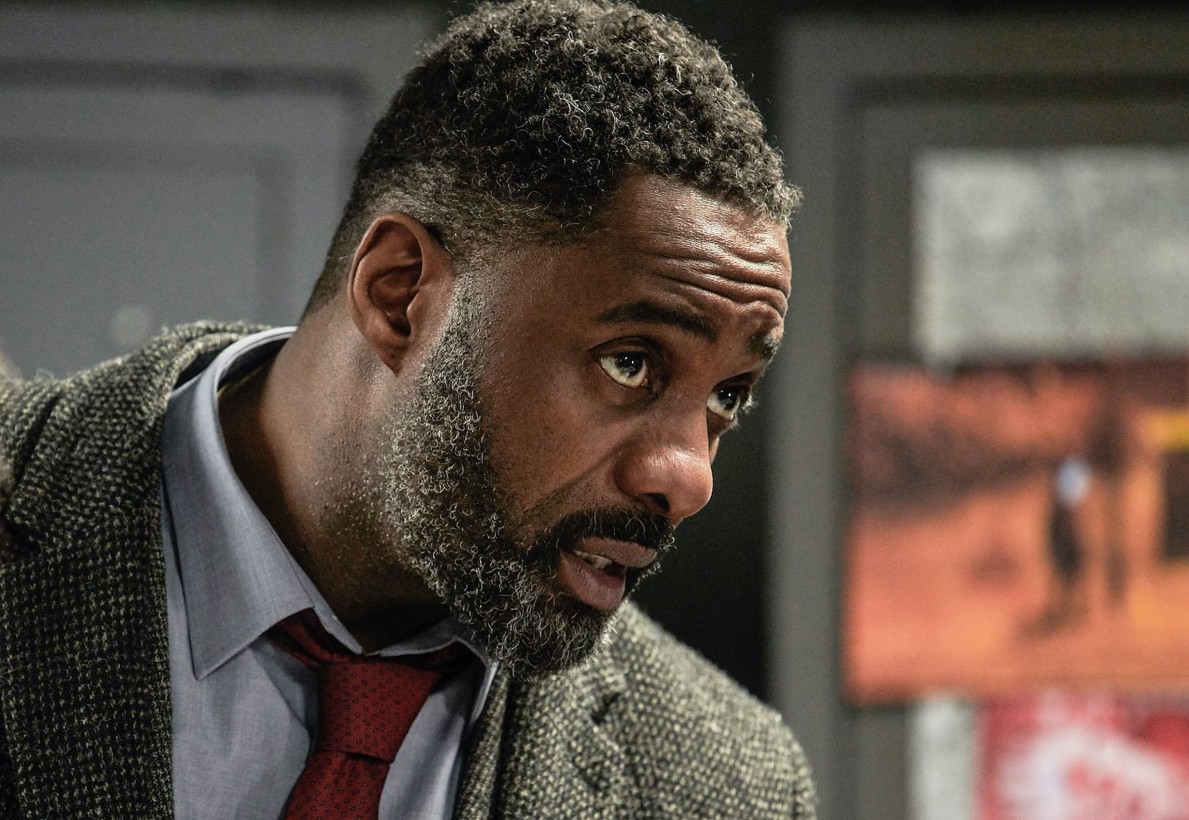 Idris Elba as Luther in Luther. (Photo via BBC)