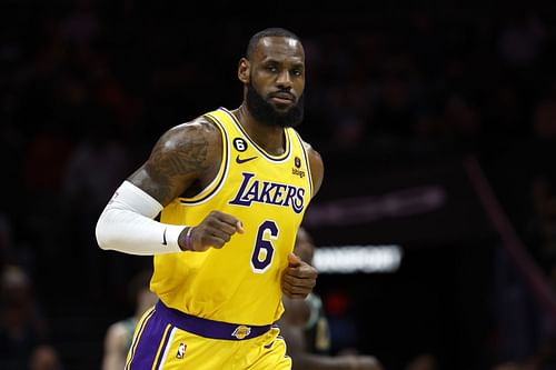 Los Angeles Lakers forward LeBron James