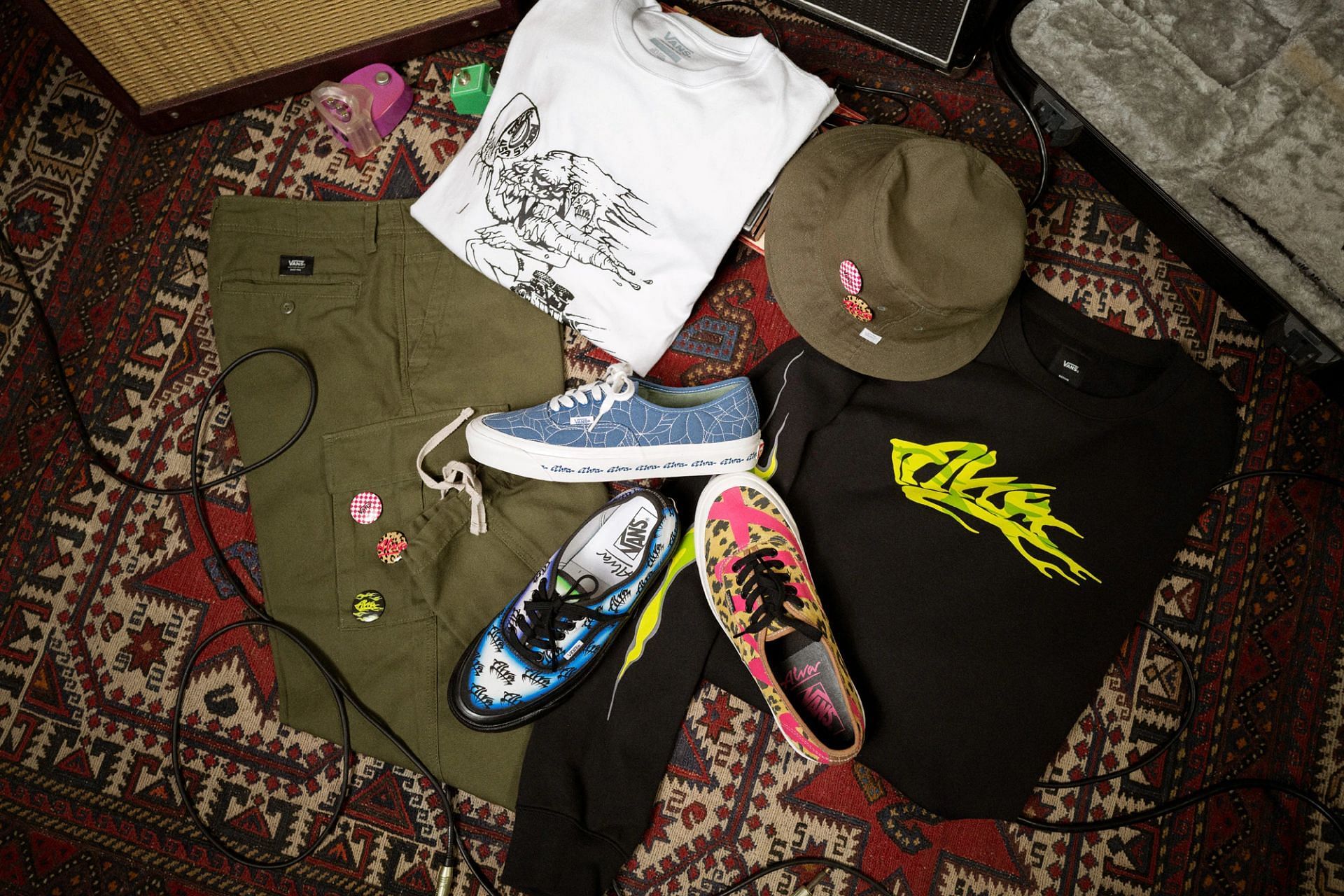 The upcoming Vans x Tony Alva collaborative collection celebrates four decades of skateboarding (Image via Vans)