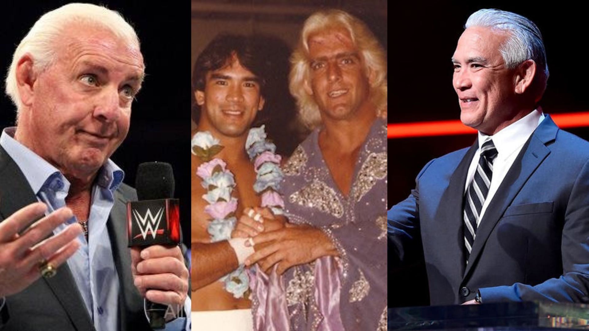 WWE Hall of Famers Ric Flair and Ricky Steamboat