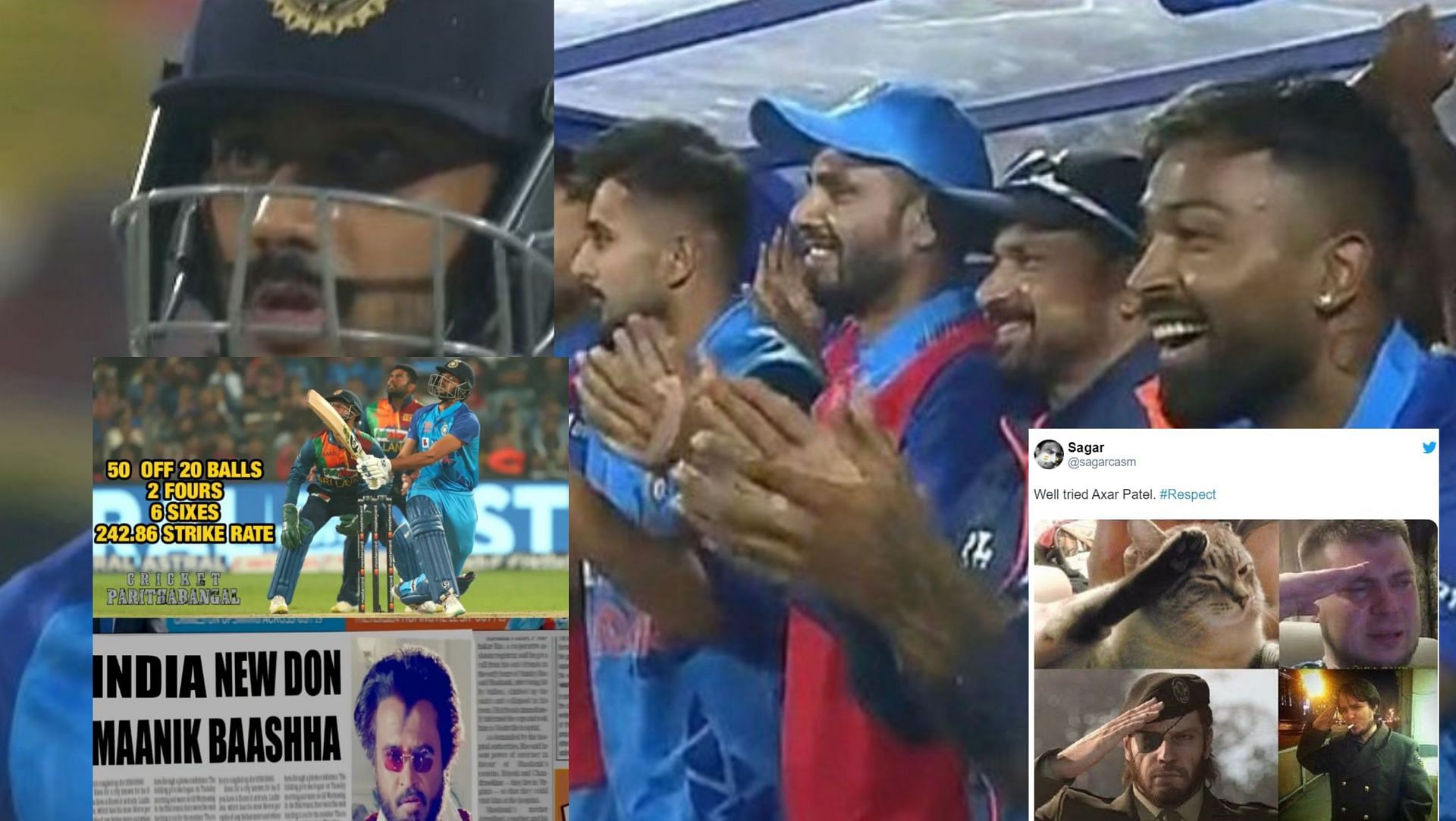 Fans hail Axar Patel for his stellar performance on Thursday. 