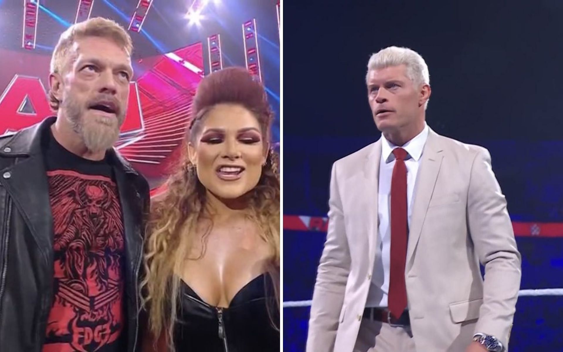 The Grit Couple (left); Cody Rhodes (right)