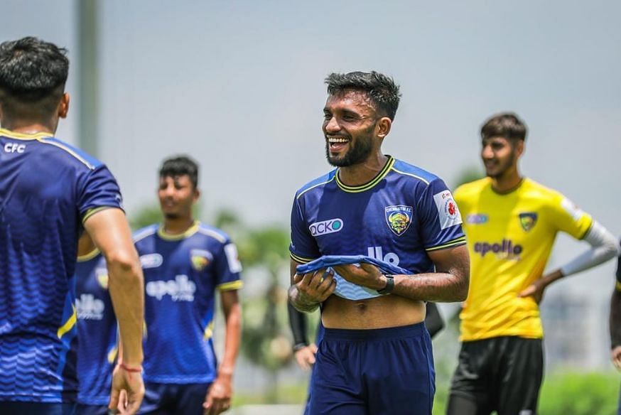 Edwin Vanspaul of Chennaiyin FC 