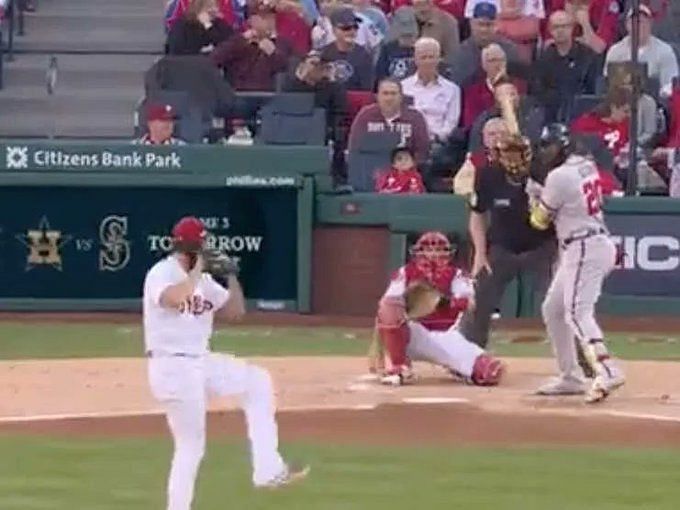 Marcell Ozuna's wife Genesis hits home run (video) - Sports