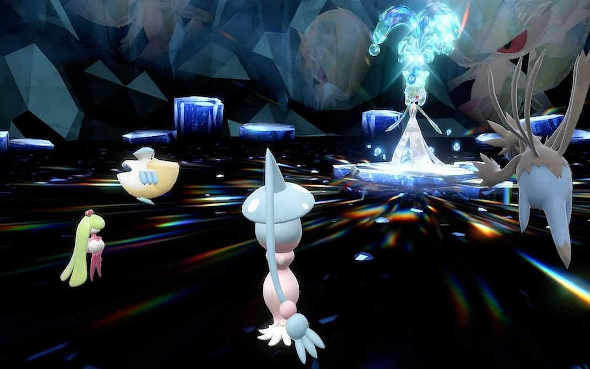 An example of a relevant Tera Raid to collect ingredients for Shiny Normal Sandwich in Pokemon Scarlet and Violet (Image via TPC)