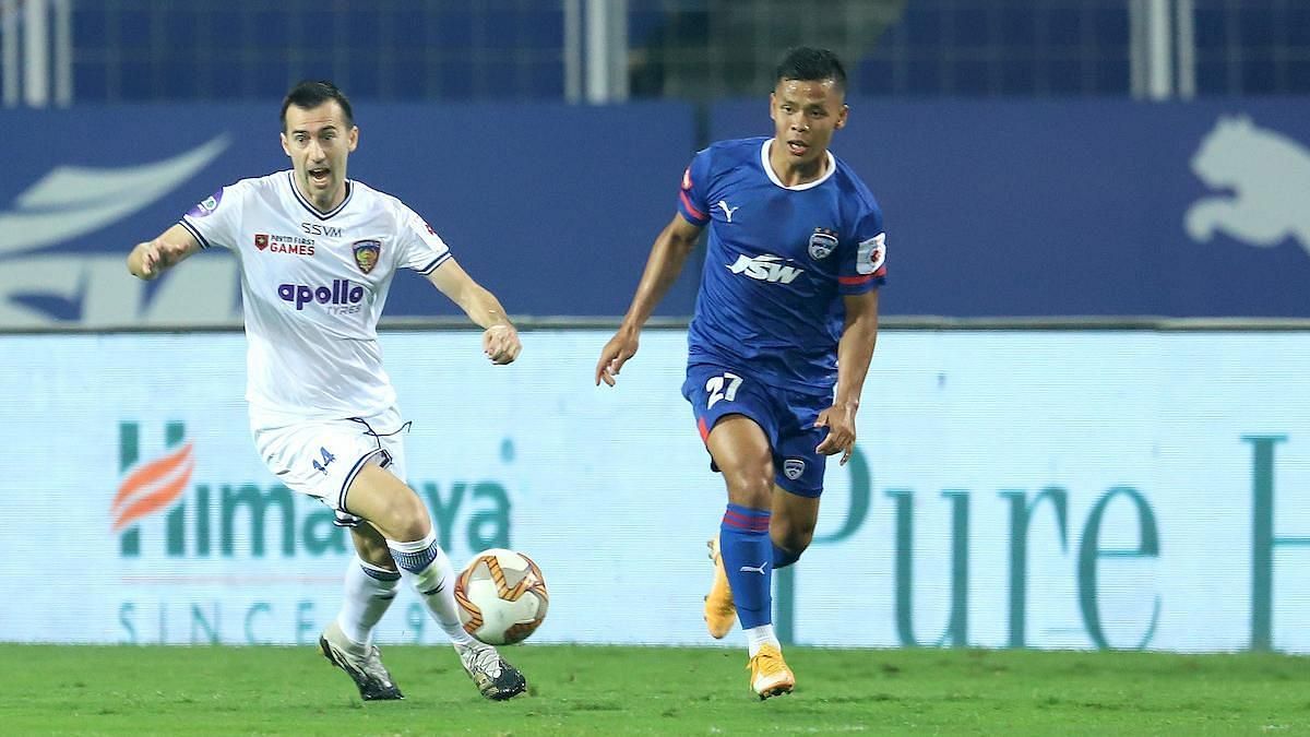 Chennaiyin FC are currenlty two points behind Bengaluru FC (Image: CFC media)