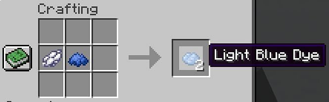 Dye Recipes In Minecraft