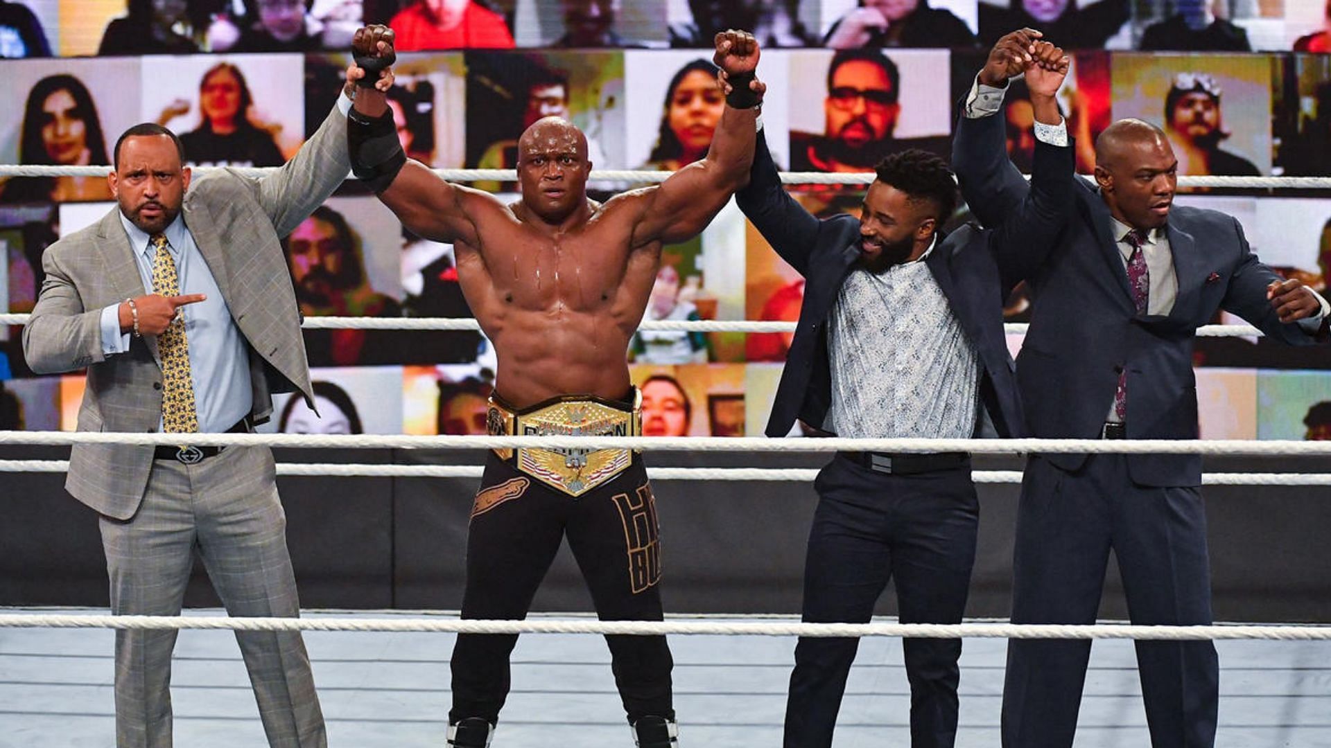 The Hurt Business once held multiple titles on WWE RAW!