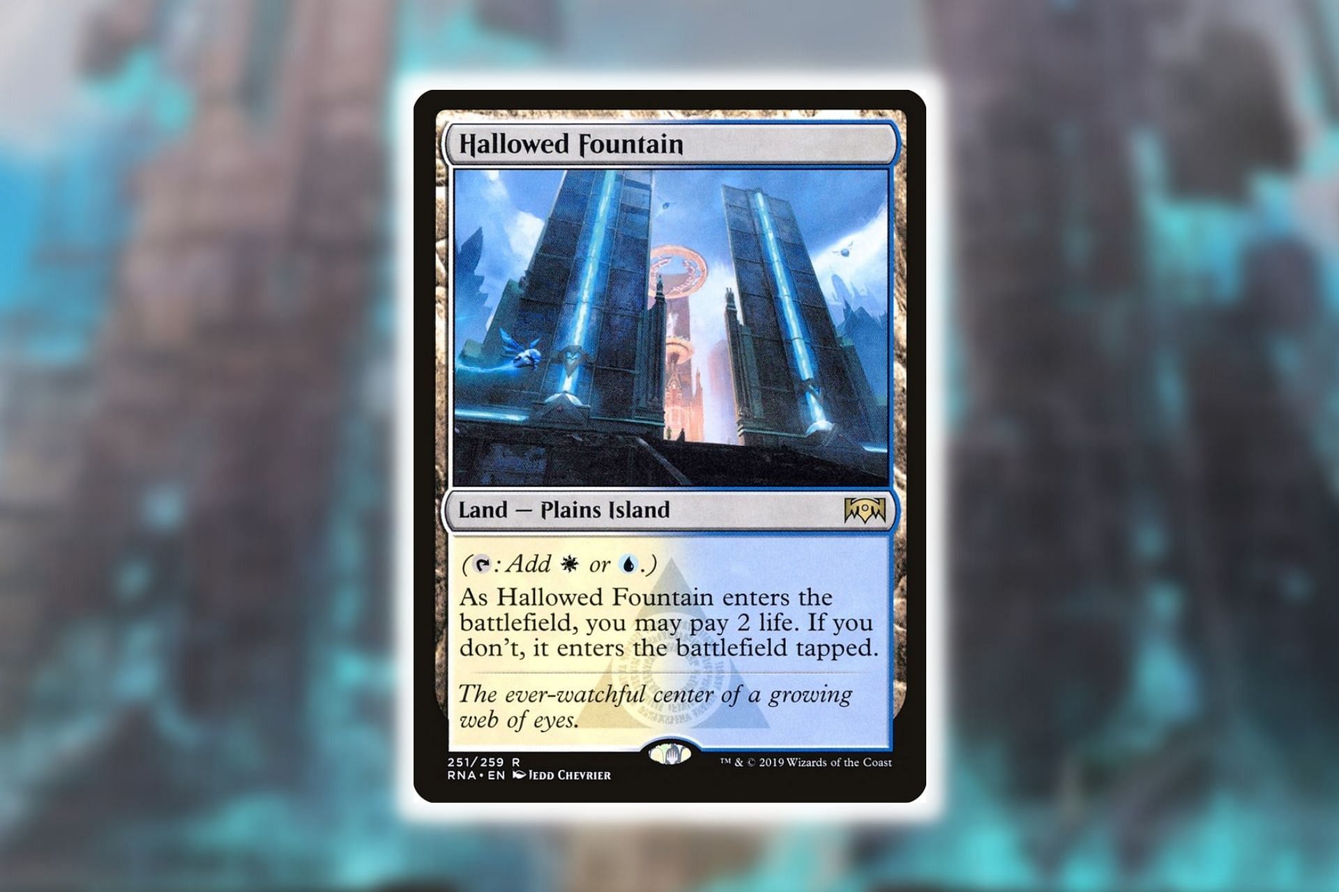 Hallowed Fountain in Magic: The Gathering (Image via Wizards of the Coast)