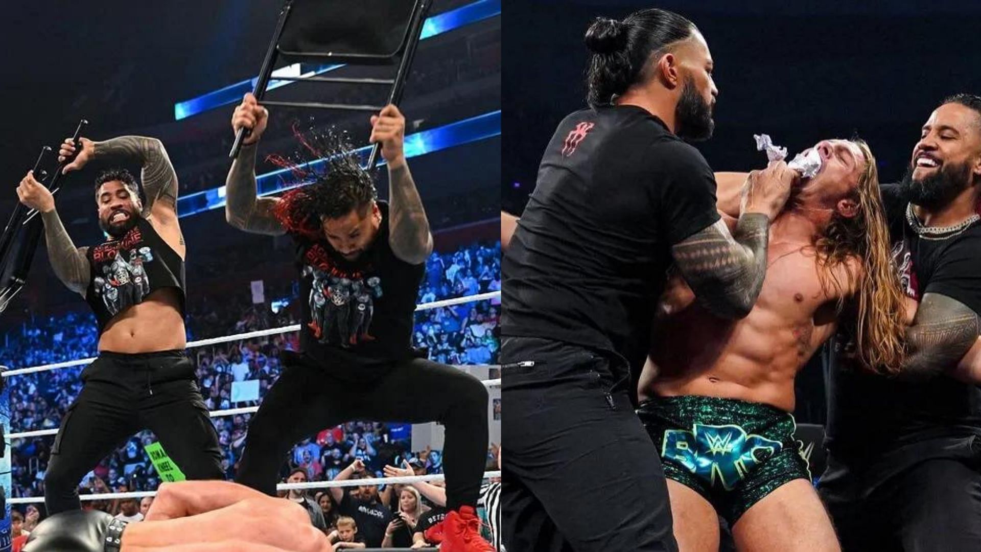 The Bloodline destroyed a top star on SmackDown