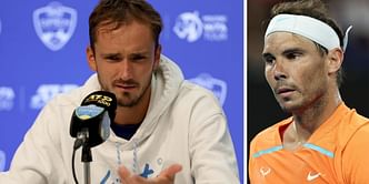 "With Rafa out, usually you can get a little bit tougher draw" - Daniil Medvedev laments his seeding after Nadal's exit from the Australian Open 2023