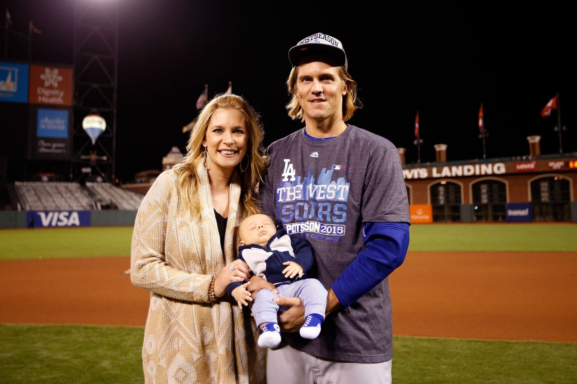 Zack Greinke's Wife Emily Greinke Cheers on Astros