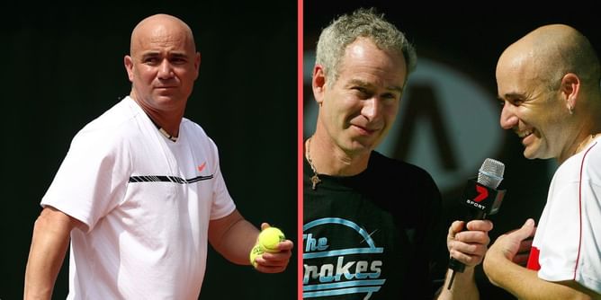 John McEnroe and Andre Agassi to compete in pickleball tournament for million-dollar purse